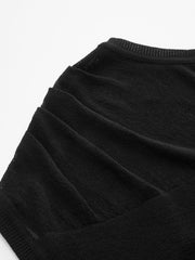 Top épaules transparentes asymétriques