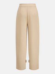 Ensemble veste peplum zippé pantalon