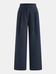 Ensemble gilet tweed pantalon droit