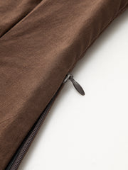 Chemise courte col V ceinturée