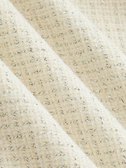 Robe mini tweed ceinturée