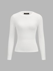 T-shirt manches longues basique