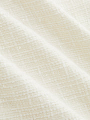 Robe mini sans manches ceinturée tweed