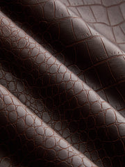 Jupe mini simili cuir grainé