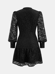 Robe mini brodée