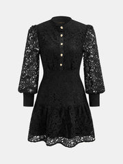 Robe mini brodée