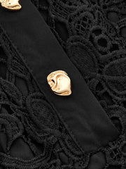 Robe mini brodée