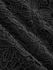 Robe mini brodée