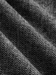 Blazer chevron croisé gris