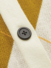 Cardigan à motifs losanges