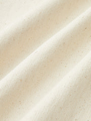 Jean large écru, détail