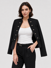 Veste militaire à boutons