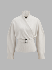 Ensemble maille ceinturé