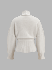 Ensemble maille ceinturé
