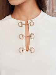 Pull manches lanterne mors de cheval