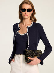 Ensemble débardeur et cardigan fleuri