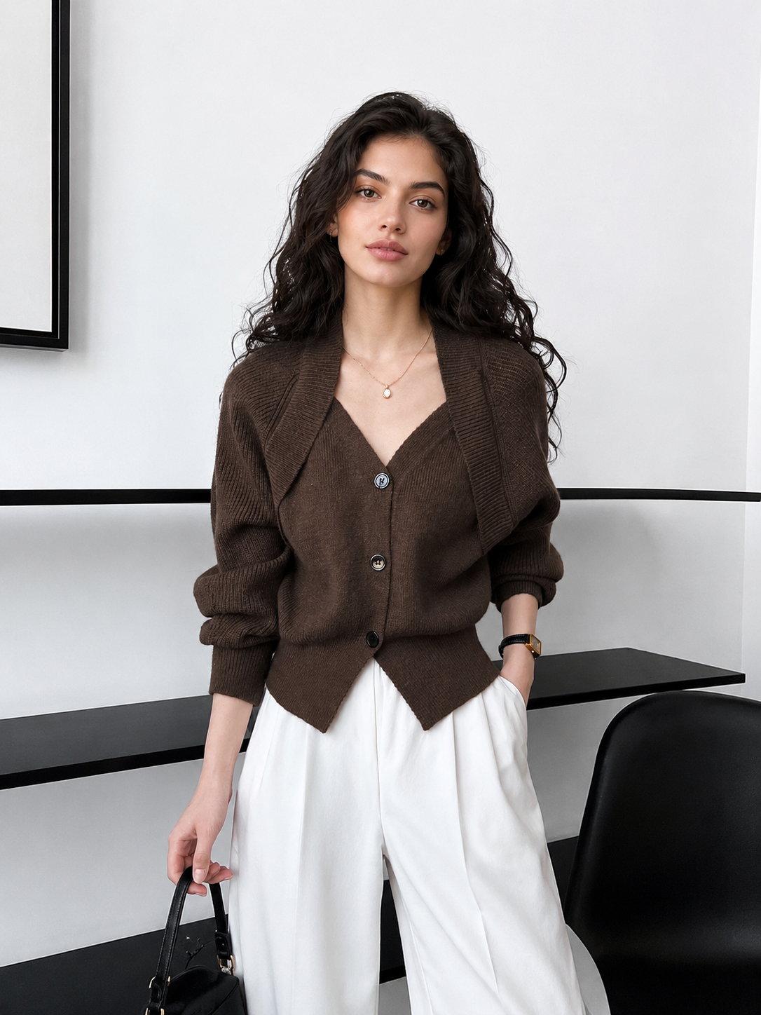 Pull patchwork col V