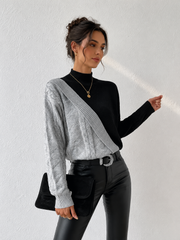 Pull oversize color block