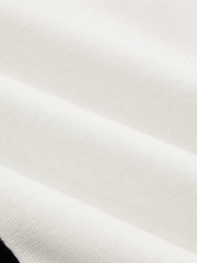 Cardigan bicolore col V