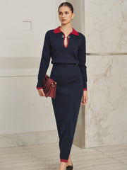 Ensemble maille à contraste