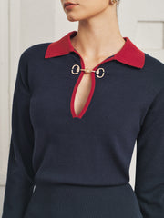 Ensemble maille à contraste