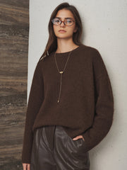 Pull ample épaules tombantes