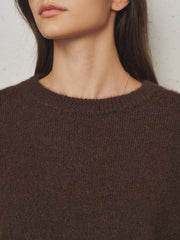Pull ample épaules tombantes