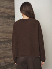 Pull ample épaules tombantes