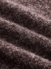 Pull maille col Henley