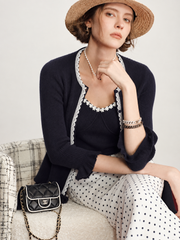 Ensemble débardeur et cardigan fleuri