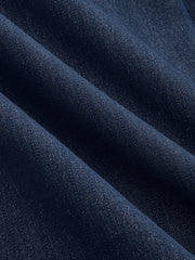 Robe mini cuir synthétique passepoil