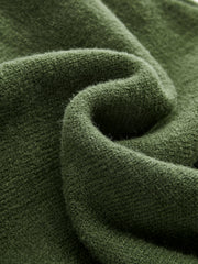 Pull crop bord contrasté