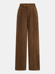 Ensemble pantalon effet daim