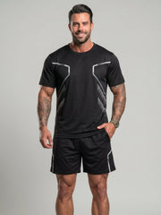 Ensemble t-shirt et short athlétique