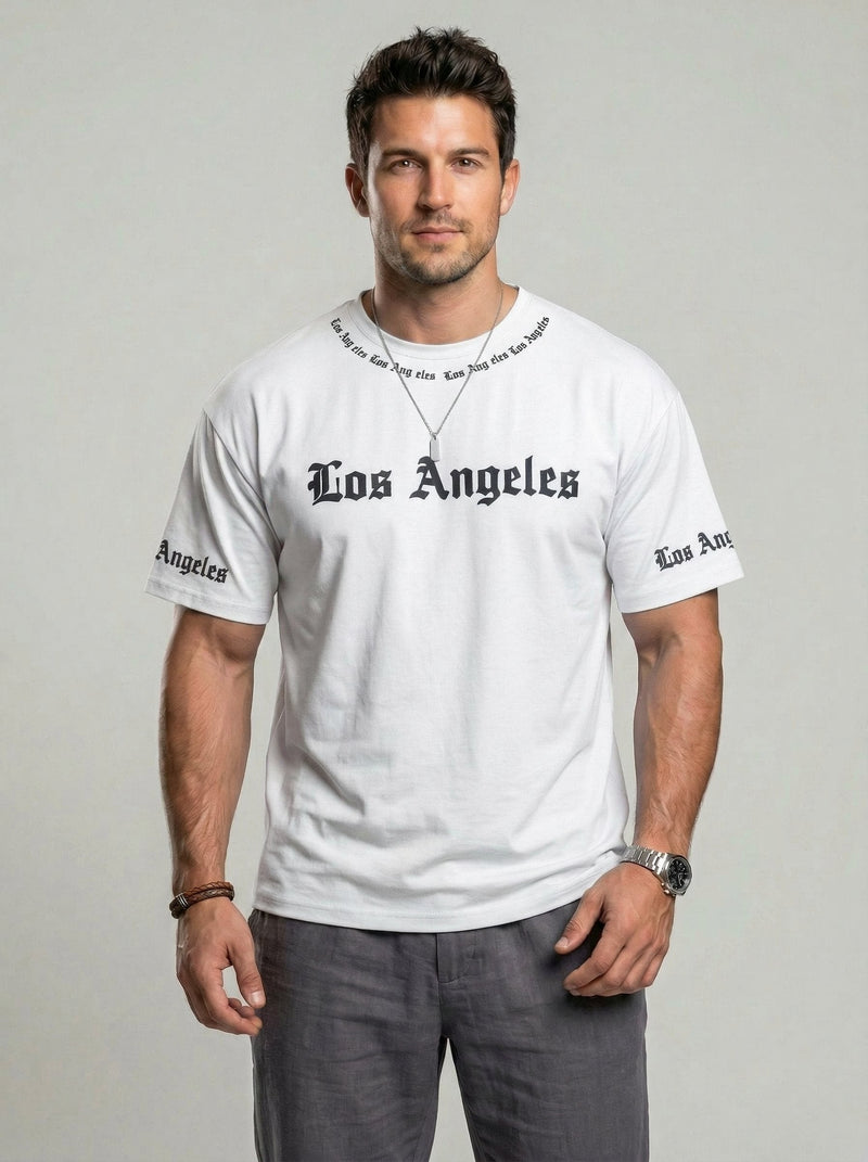 T-shirt imprimé Los Angeles