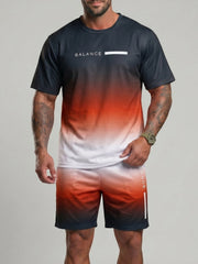 Ensemble haut dégradé short