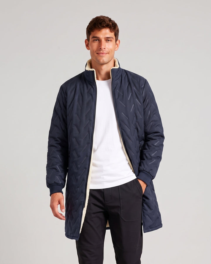 Veste zippée à col montant — vue complémentaire du produit.
