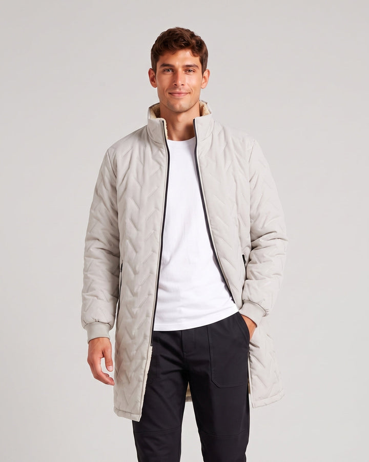 Veste zippée à col montant — vue complémentaire du produit.