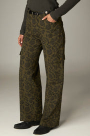 Pantalon cargo imprimé