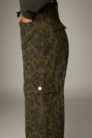Pantalon cargo imprimé