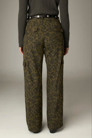 Pantalon cargo imprimé