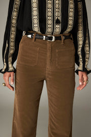 Pantalon ample taille haute