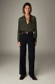 Pantalon à jambe nette