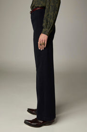 Pantalon à jambe nette