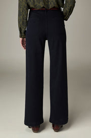 Pantalon à jambe nette