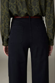 Pantalon à jambe nette