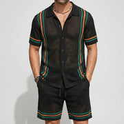Ensemble chemise mesh short