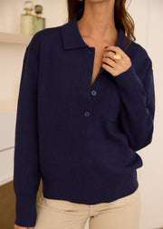 Pull chemise en viscose