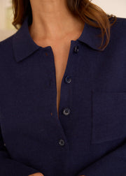 Pull chemise en viscose