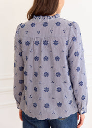 Chemise vichy marine